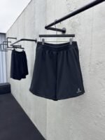 Balenciaga Bb Embroidered Shorts