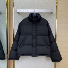 Balenciaga Show Style Pin-On Reversible Cottonouterwear