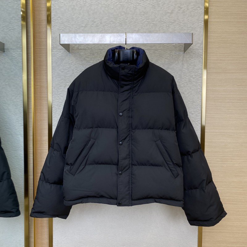 1-1-16.jpg Balenciaga Show Style Pin-On Reversible Cottonouterwear - 图片 1