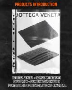 Bottega Veneta Woven Check Card Case