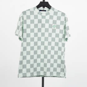 LV Plaid Old Fashioned Short Sleeve