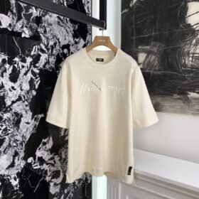 Fendi Embroidered Short Sleeve T-Shirt