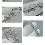 Van Cleef and Arpels Frivole bracelet 7 flowers medium model - 图片 3