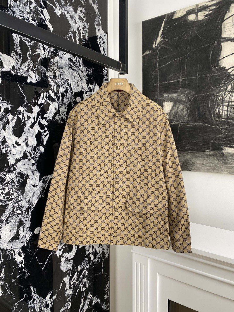 1-122-1.jpg Gucci all-over print jacquard jacket - 图片 1