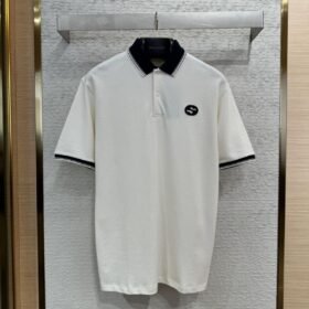 Gucci interlocking badge polo shirt 2
