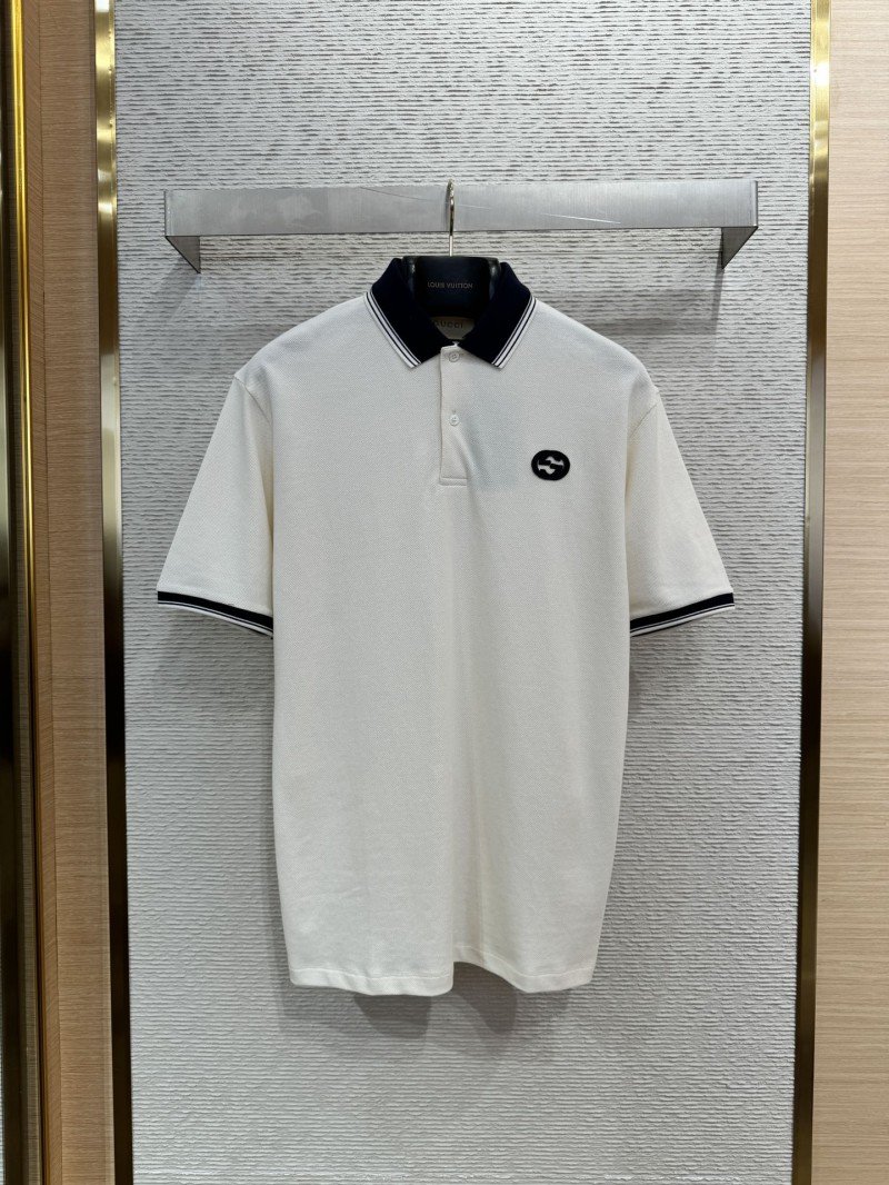 1-124-1.jpg Gucci interlocking badge polo shirt 2 - 图片 1
