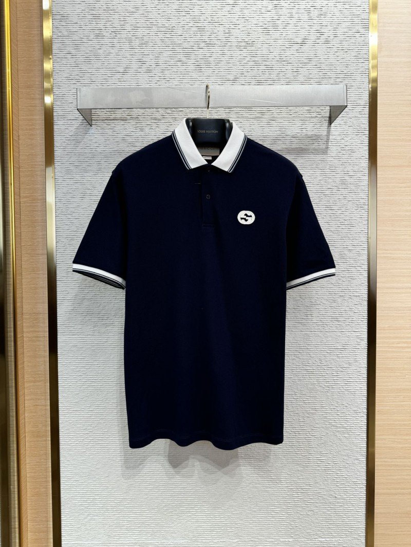 1-125-1.jpg Gucci interlocking badge polo shirt 3 - 图片 1