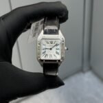 CARTIER Santos Dumont watch Small model 38 mm x 27.5 mm - 图片 2