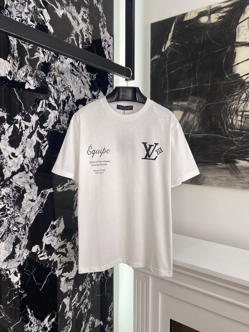 1-143-1.jpg LV Fiton Staff Printed Short Sleeve - 图片 1