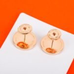 HERMES Herm??s Ex-Libris earrings, very small model - 图片 3