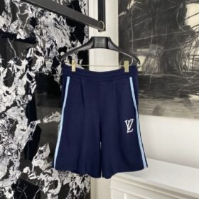 LV Logo Woolen Shorts