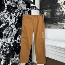 LV Workwear Embroidered Straight Leg Pants 1