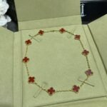 Van Cleef and Arpels Vintage Alhambra necklace 10 motifs - 图片 2