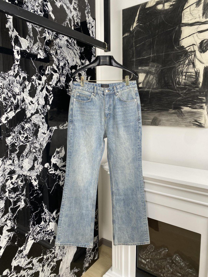 1-17-7.jpg Balenciaga Denim Shorts - 图片 1