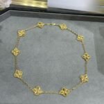 Van Cleef and Arpels Vintage Alhambra necklace 10 motifs - 图片 2
