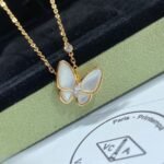 Van Cleef and Arpels Two Butterfly pendant - 图片 2