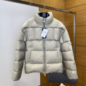 Dior Cuff-Label Stand Collar Down Jacket 5