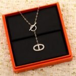 HERMES Chaine d??ancre Contour pendant large model - 图片 2