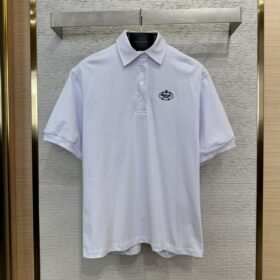 Prada Embroidered Polo Shirt 1