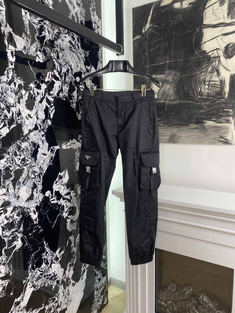 1-214-1.jpg Prada Recycled Nylon Work Pants - 图片 1