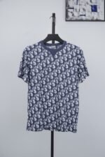 Dior All Over Monogrammed Towel Cotton Short Sleeve 2