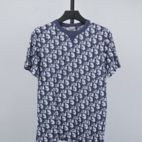 Dior All Over Monogrammed Towel Cotton Short Sleeve 2