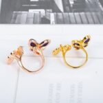 Van Cleef and Arpels Two Butterfly Between the Finger ring - 图片 4