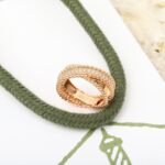 Van Cleef and Arpels Perl??e diamonds duo ring - 图片 5