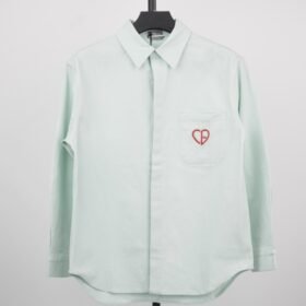 Dior Cd Little Heart Embroidered Long Sleeve Shirt