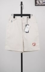 Dior Cd Little Heart Embroidered Shorts