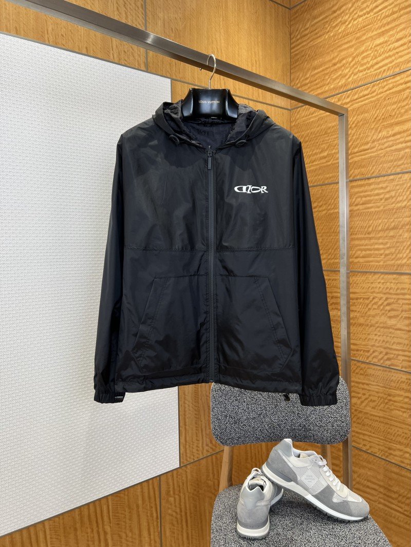 1-3-10.jpg Dior Logo Reversible Hooded Jacket 1 - 图片 1