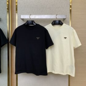 Prada Gold Label Short Sleeve Khaki