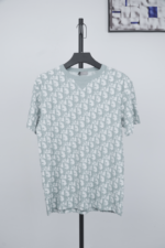 Dior All Over Monogrammed Towel Cotton Short Sleeve 1