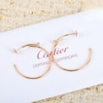 CARTIER Juste un Clou hoop earrings large model diamonds - 图片 2