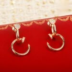 CARTIER Juste un Clou earrings double diamonds - 图片 2