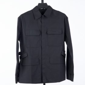 Dior Four Pocket Back Tie Waist Jacket Jacket