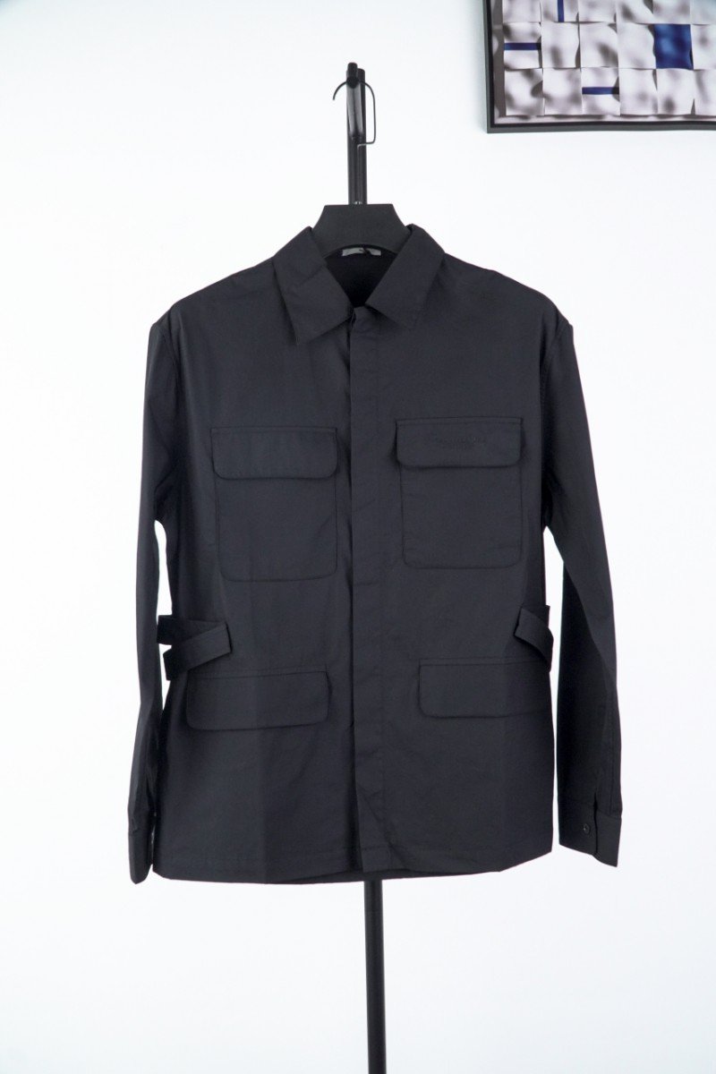 1-31-5.jpg Dior Four Pocket Back Tie Waist Jacket Jacket - 图片 1