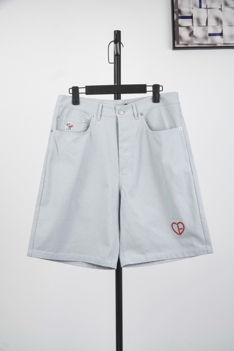 1-35-6.jpg Dior Little Heart Embroidered Shorts - 图片 1