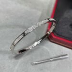 CARTIER LOVE bracelet small model paved - 图片 2