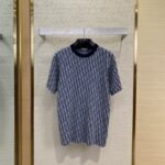 Dior Classic Old Fashioned Full Knit Short Sleeve