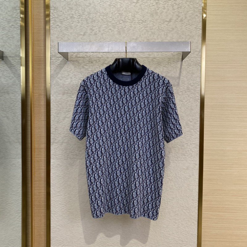 1-4-9.jpg Dior Classic Old Fashioned Full Knit Short Sleeve - 图片 1