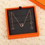 HERMES Vertige C?ur necklace very small model - 图片 5