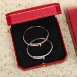 CARTIER Juste un Clou bracelet classic model half-paved - 图片 3