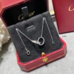 CARTIER LOVE pendant half-paved - 图片 2