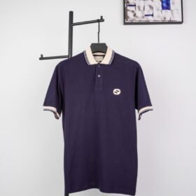 Gucci embroidered logo polo short sleeve