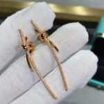Tiffany and Co TIFFANY Knot Drop Earrings - 图片 3