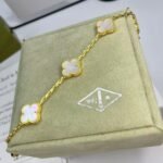 Van Cleef and Arpels Vintage Alhambra bracelet 5 motifs - 图片 5