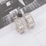 Van Cleef and Arpels Perl??e clovers hoop earrings - 图片 2
