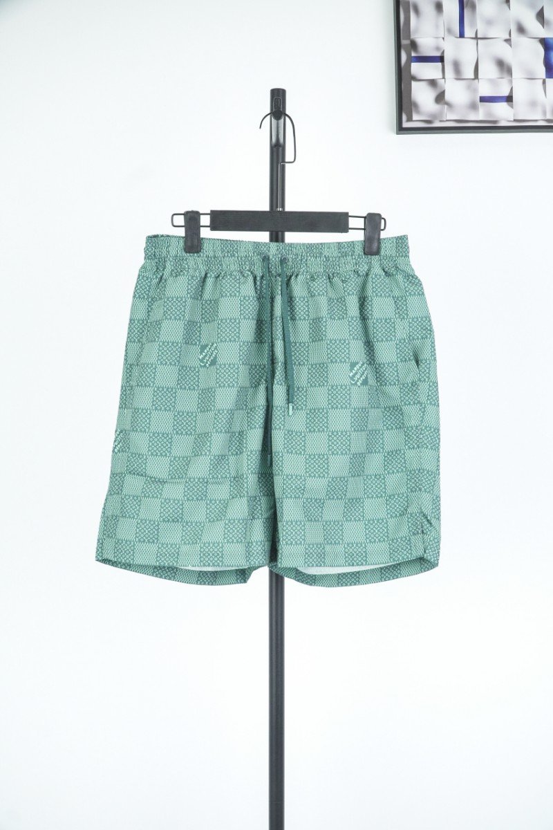 1-55-3.jpg LV Checkered Shorts - 图片 1