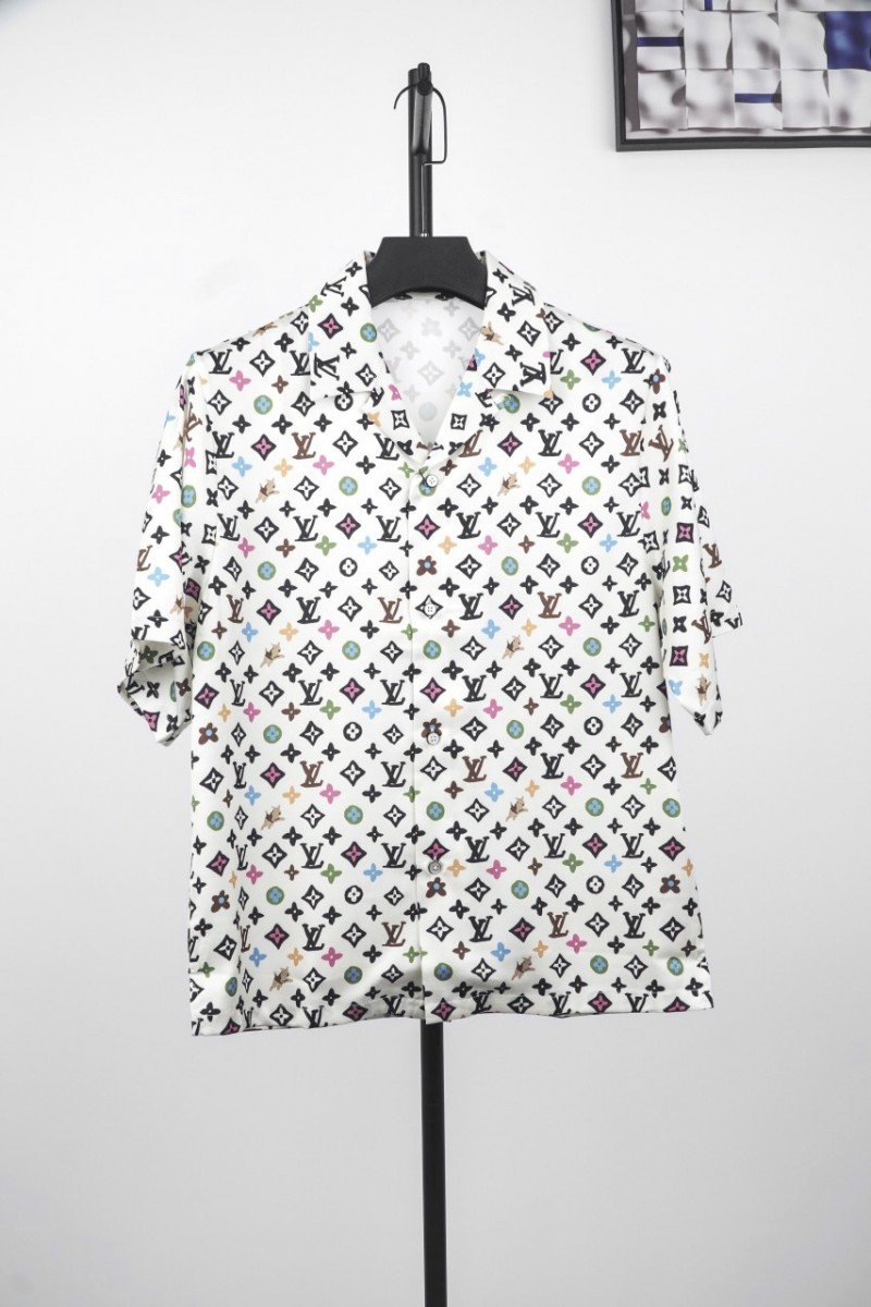 1-68-4.jpg LV co-branded printed shirt - 图片 1